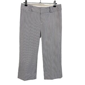 Banana Republic - "Jackson" Crop Pin Stripe Pant - 0 NWT